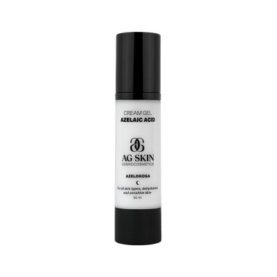 AG SKIN Azelorosa Cream Gel Azelaic Acid Крем-гель з азелаїновою кислотою та ретинолом