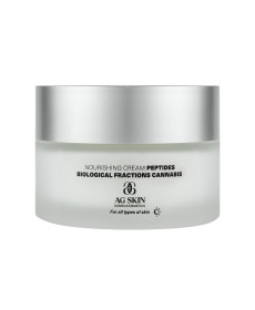 AG SKIN Regular Nourishing Cream Peptides Biological Fractions Cannabis Живильний крем з пептидами та біологічними фракціями канабісу - Написати відгук