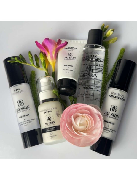 AG SKIN Azelorosa Glow Antioxidant Mask Сяюча антиоксидантна маска для чутливої шкіри