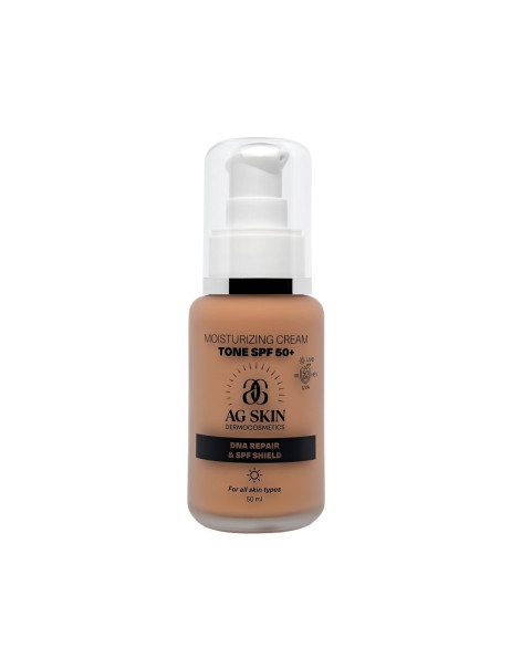 AG SKIN DNA Repair & SPF Moisturising Cream Tone SPF 50+ Увлажняющий крем с тоном СПФ 50+