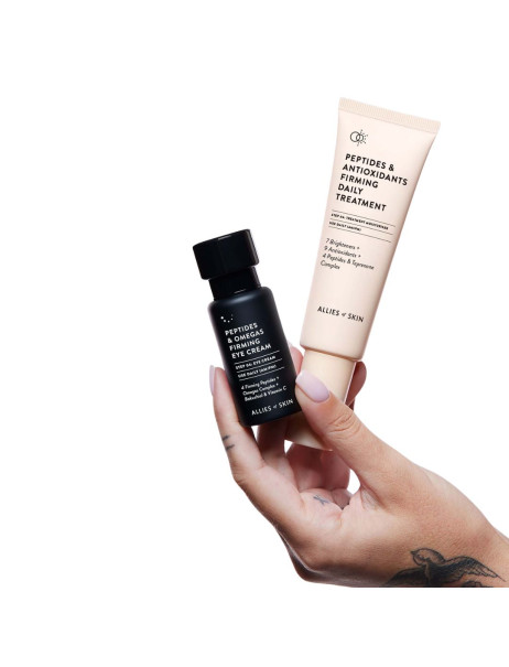 Allies of Skin Peptides & Omegas Firming Eye Cream Зміцнюючий крем для шкіри навколо очей з пептидами і омега-комплексом