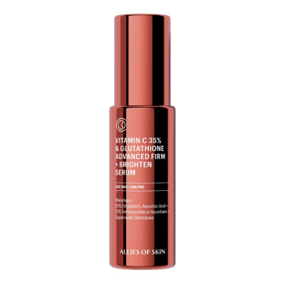Allies of Skin Vitamin C 35% Glutathione Advanced Firm + Brighten Serum Сироватка з вітаміном С для обличчя