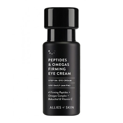 Allies of Skin Peptides & Omegas Firming Eye Cream Зміцнюючий крем для шкіри навколо очей з пептидами і омега-комплексом