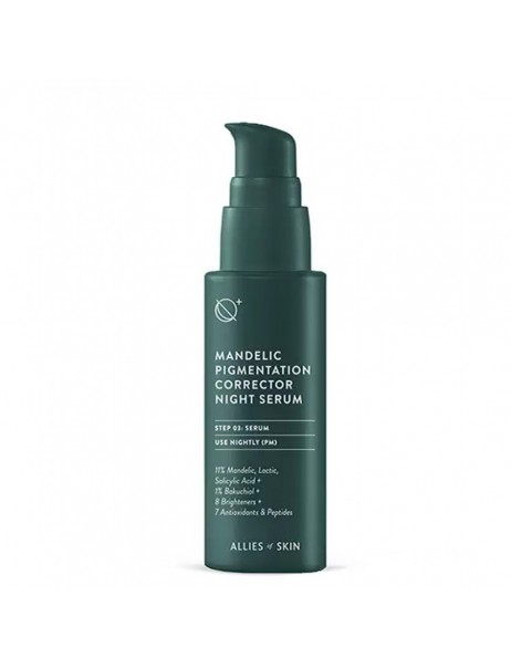 Allies Of Skin Mandelic Pigmentation Corrector Night Serum Нічна сироватка для обличчя знижка