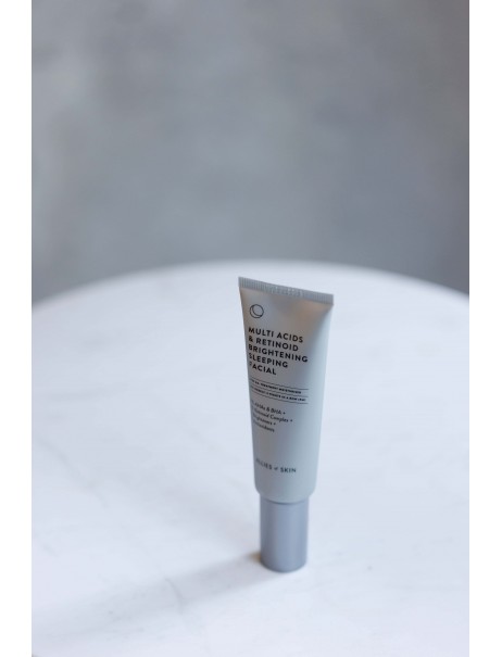 Allies Of Skin Multi Acids & Retinoid Brightening Sleeping Facial Нічний мультикислотний пілінг з ретинолом