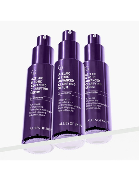 Allies Of Skin Azelaic & Kojic Advanced Clarifying Serum Сироватка освітлююча з азелаїновою кислотою