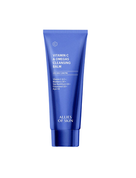Allies Of Skin Vitamin C & Omegas Cleansing Balm Бальзам очищуючий з вітаміном С