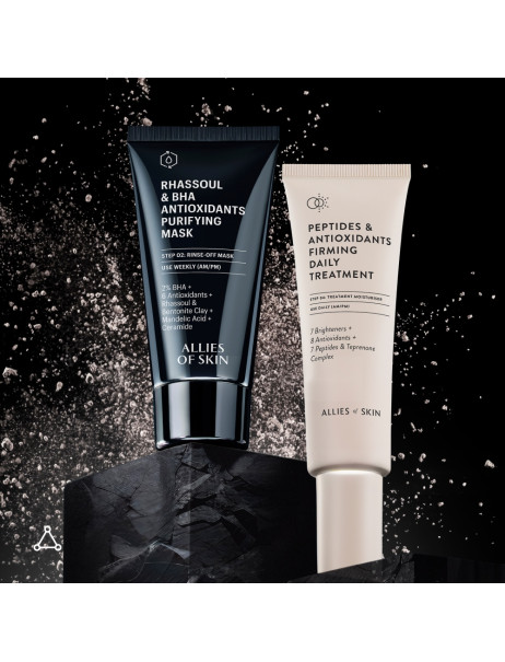 Allies Of Skin Rhassoul & BHA Antioxidants Purifying Mask Маска очищающая для лица