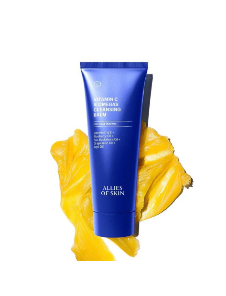 Allies Of Skin Vitamin C & Omegas Cleansing Balm Бальзам очищуючий з вітаміном С