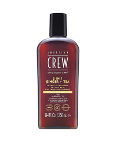 American Crew 3 In 1 Energizing Shampoo, Conditioner and Body Wash Ginger Tea Засіб для догляду за волоссям і тілом 3-в-1 - Написати відгук