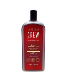 American Crew 3 In 1 Energizing Shampoo, Conditioner and Body Wash Ginger Tea Засіб для догляду за волоссям і тілом 3-в-1 - Написати відгук