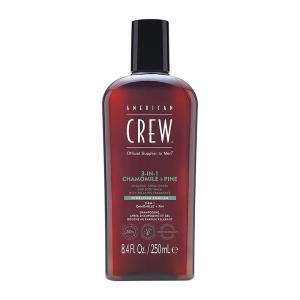 American Crew 3 In 1 Relaxing Shampoo, Conditioner and Body Wash Засіб для догляду за волоссям і тілом 3-в-1
