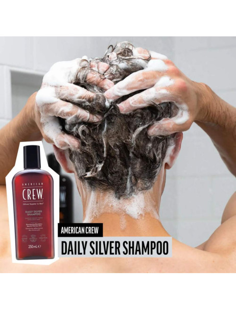 American Crew Daily Silver Shampoo Шампунь для сивого волосся