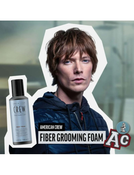 American Crew Fiber Foam Піна для укладки волосся