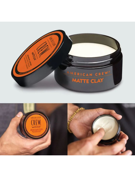 American Crew Matte Clay стайлінг з матовим ефектом