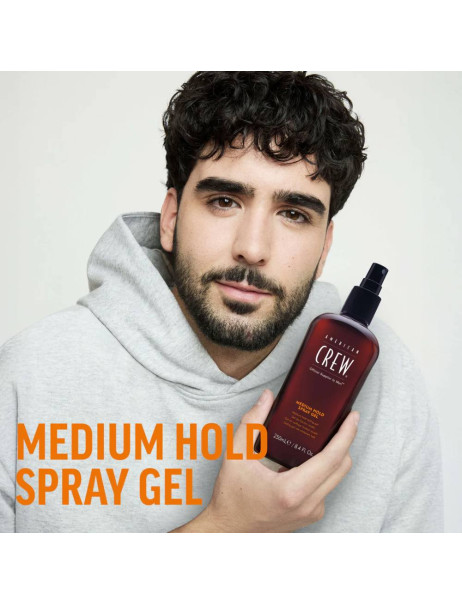 American Crew Medium Hold Spray Gel Спрей-гель для укладання волосся