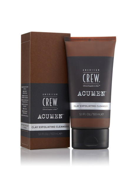 American Crew Acumen Clay Exfoliating Cleanser Відлущуючий засіб для вмивання
