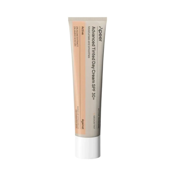 Apeer Advanced Tinted Day Cream SPF 30+ Medium Tint Денний тонуючий крем з SPF 30+