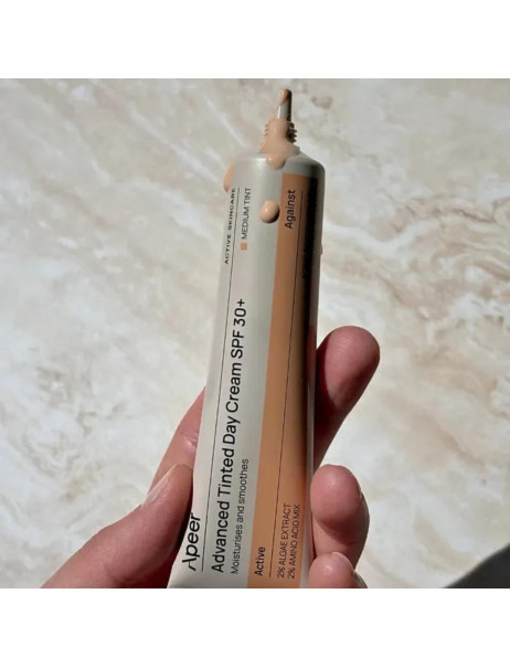 Apeer Advanced Tinted Day Cream SPF 30+ Medium Tint Денний тонуючий крем з SPF 30+