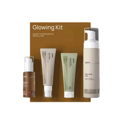 Apeer Glowing Kit Набір для рівного тону шкіри