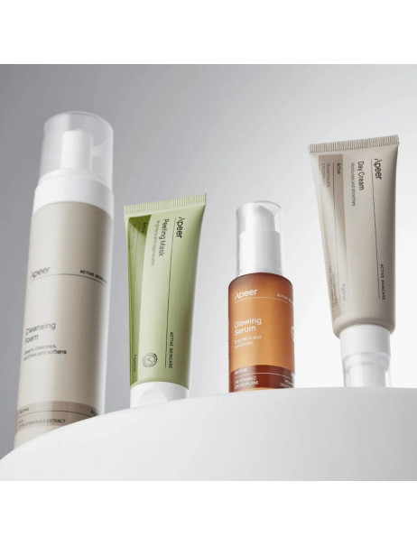 Apeer Glowing Kit Набор для ровного тона кожи
