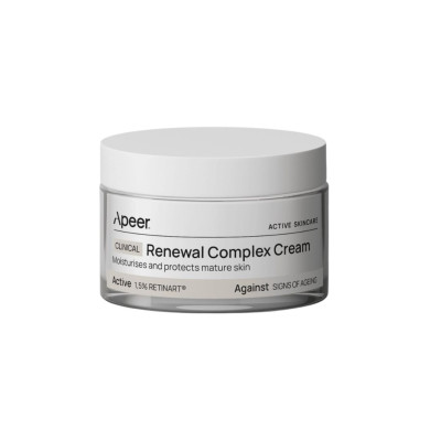Apeer Clinical Renewal Complex Cream Комплекний омолоджуючий крем з  ретинартом та пептидами