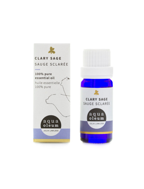 Aqua Oleum Clary Sage Salvia Sclarea Linnaeus Натуральное эфирное масло Шалфей мускатный