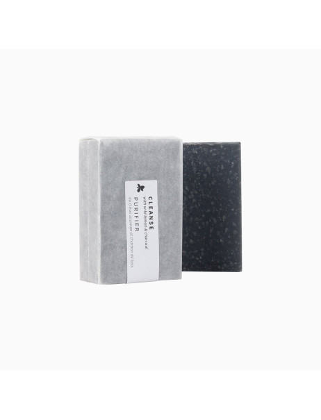 Aqua Oleum Cleanse Soap Wild Lemon and Charcoal Очищающее твердое ароматное мыло Дикий лимон и активированный уголь