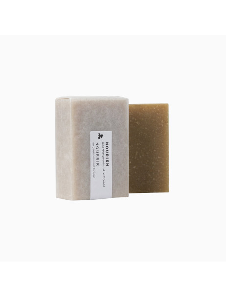 Aqua Oleum Nourish Soap Rose Geranium and Cedarwood Живильне тверде ароматичне мило Герань і кедр