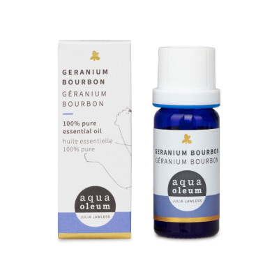 Aqua Oleum Geranium Bourbon Pelargonium Roseum Натуральна ефірна олія Герань Бурбон 