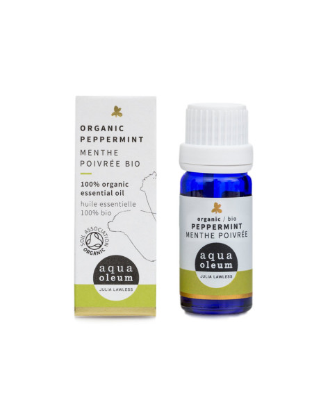 Aqua Oleum Organic Peppermint Mentha Piperita Натуральна ефірна олія М'ята перцева органічна