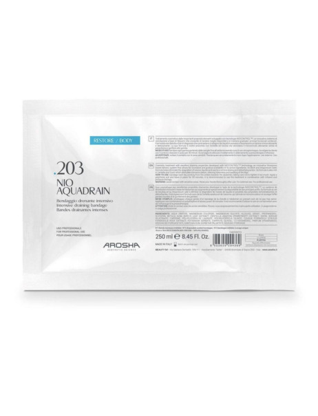 Arosha.203 Nio Aqua Drain Treatments Дренажный бандаж Нио Аква Дрейн