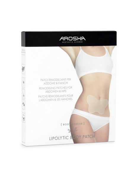 Arosha Lipolytic Body Patch 4 Treatments Липолитический пластырь для зоны живота Бабочка