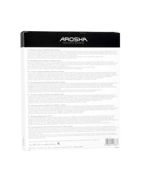 Arosha Lipolytic Body Patch 4 Treatments Липолитический пластырь для зоны живота Бабочка