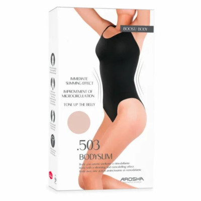 Arosha .503 Body Slim Nude Боді з інфрачервоним, дренуючим і підтягуючим ефектом Нюд