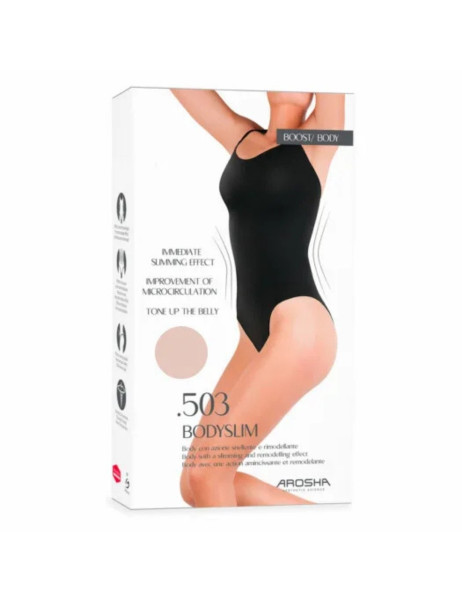 Arosha.503 Body Slim Nude Боди с инфракрасным, дренирующим и подтягивающим эффектом Нюд