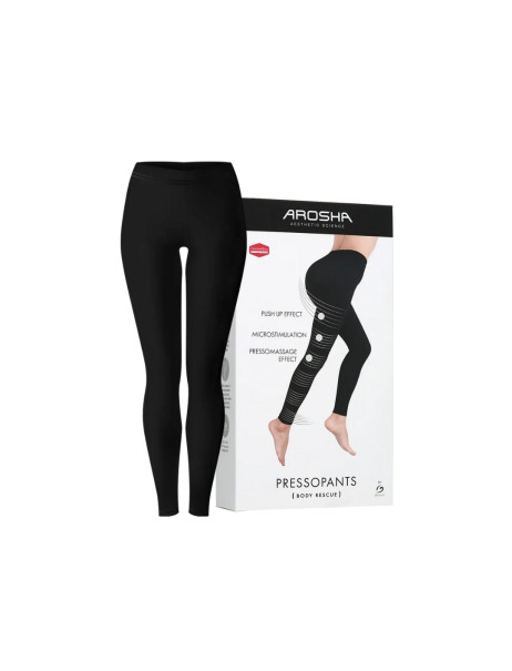 Arosha.500 Pressopants Leggins Black Леггинсы с биоинфракрасным, дренирующим и подтягивающим эффектом Черные