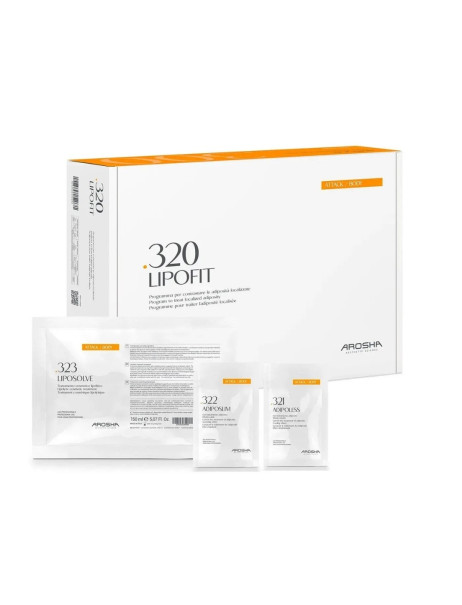 Arosha.320 Lipofit Набір для лікування локалізованого ожиріння в зоні живота та стегон Ліпофіт