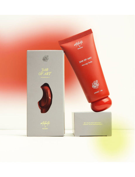 Artefacts Jar of Art Massage Balm Массажный бальзам для массажа и работы с ручными гаджетами