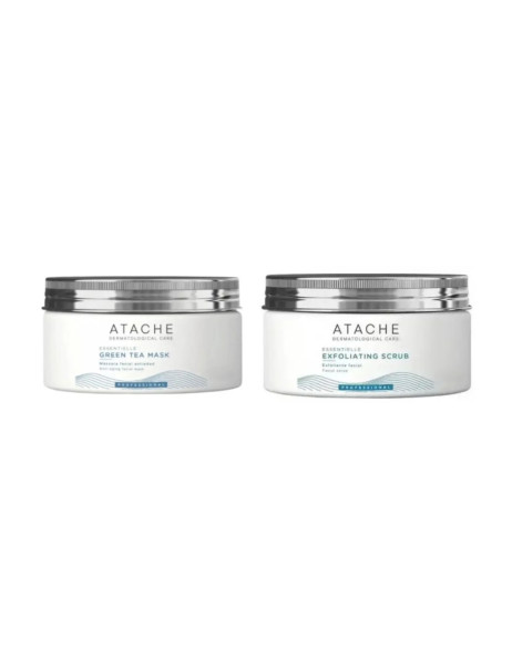 Atache Essentielle Green Tea Care Set Набор для успокоения, увлажнения и обновления кожи
