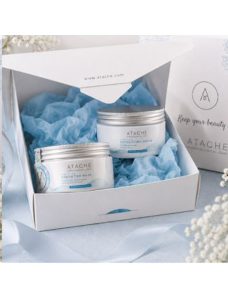 Atache Essentielle Green Tea Care Set Набор для успокоения, увлажнения и обновления кожи