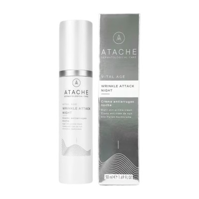 Atache Vital Age Wrinkle Attack Night Cream Нічний anti-age крем для відновлення, живлення та боротьби зі зморшками