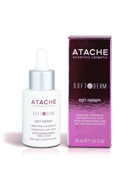 Atache Soft Derm Soft Therapy Serum Антикурозная противоотечная увлажняющая сыворотка