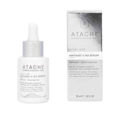 Atache Retinol Vital Age Antiage V-B3 Serum Оновлююча антивікова сироватка з ретинолом та ніацинамідом