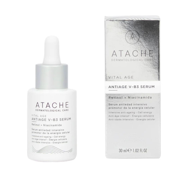 Atache Retinol Vital Age Antiage V-B3 Serum Оновлююча антивікова сироватка з ретинолом та ніацинамідом