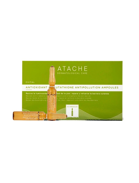 Atache High Concentration Ampoules Cvital Antioxidant & Glutathione Antipollution Ampoules Антиоксидантные ампулы