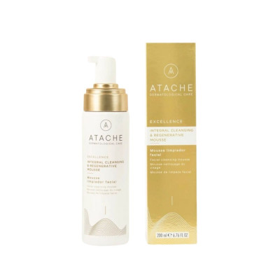 Atache Excellence Integral Cleansing & Regenerative Mousse Ніжний кремовий мус з AHA кислотами для  делікатного та глибокого очищення