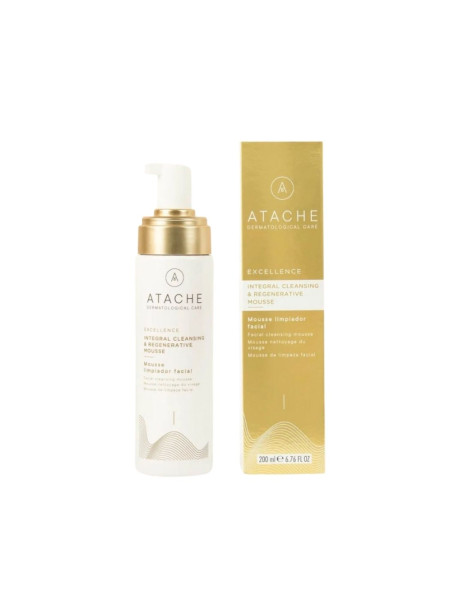 Atache Excellence Integral Cleansing & Regenerative Mousse Ніжний кремовий мус з AHA кислотами для делікатного та глибокого очищення