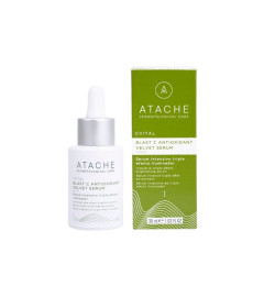 Atache C Vital Blast C Antioxidant Velvet Serum Антиоксидантна омолоджуюча інтенсивна сироватка з потрійним освітлюючим ефектом - Написати відгук