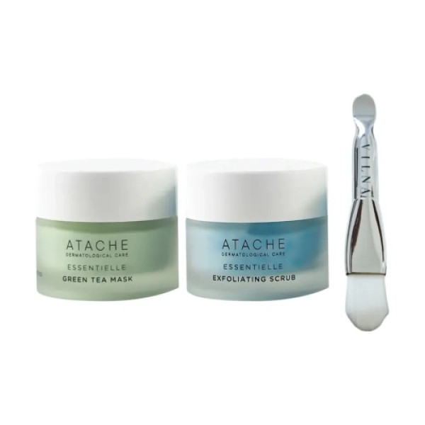 Atache Bestseller Set Mini Mask & Exfoliation Peeling Набір бестселерів